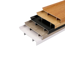 Easy Clean Raised Floor Wood Skirting Boards 7cm 8cm 10cm 15cm Decorative Flooring Baseboards Moulding